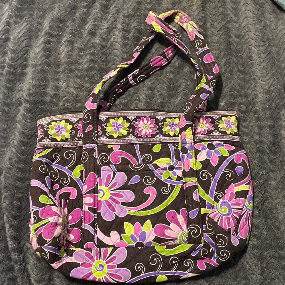 Vera Bradley Purple Punch (Spring 2009) Small Betsy Purse